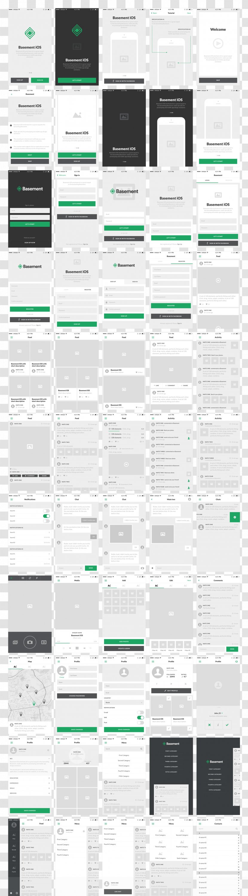 Website Wireframe User Interface Design - Screenshot Transparent PNG