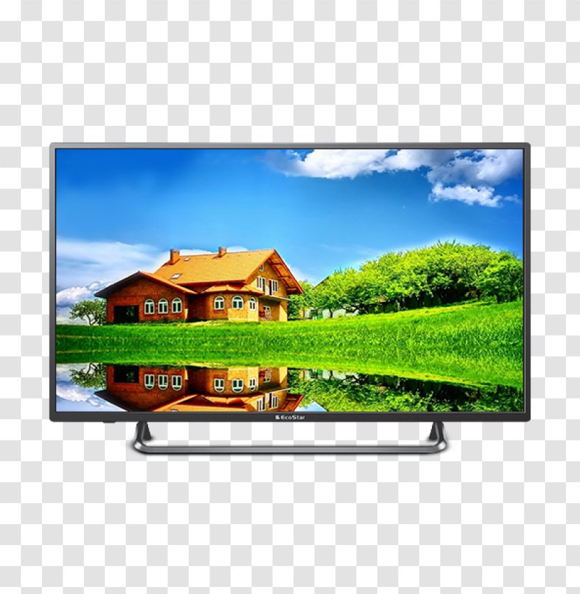 LED-backlit LCD High-definition Television Ecostar Service Center Smart TV - Flat Panel Display - Givenchy Perfume Transparent PNG