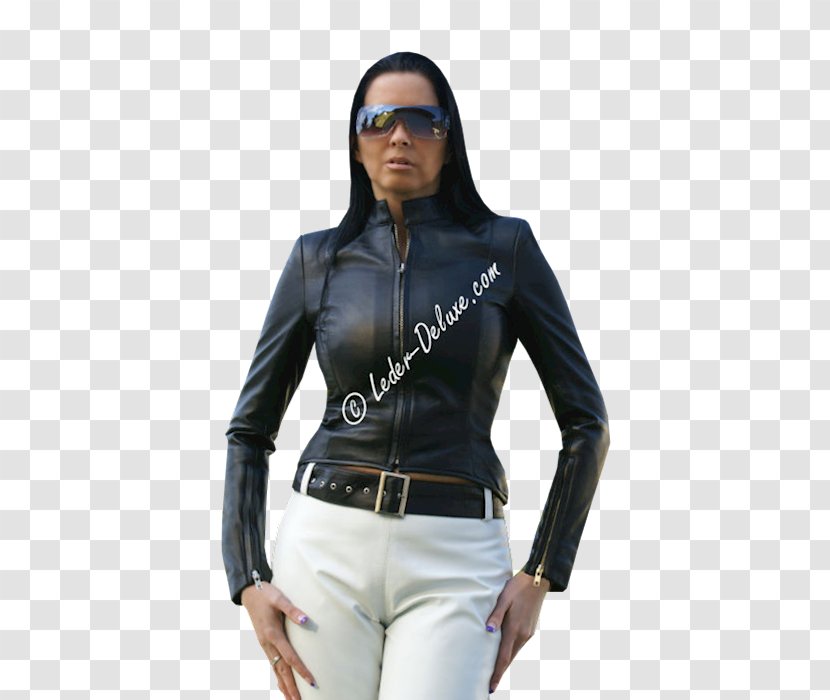 Leather Jacket Nappa Vêtement En Cuir Clothing - Corsage - Sleeve Transparent PNG