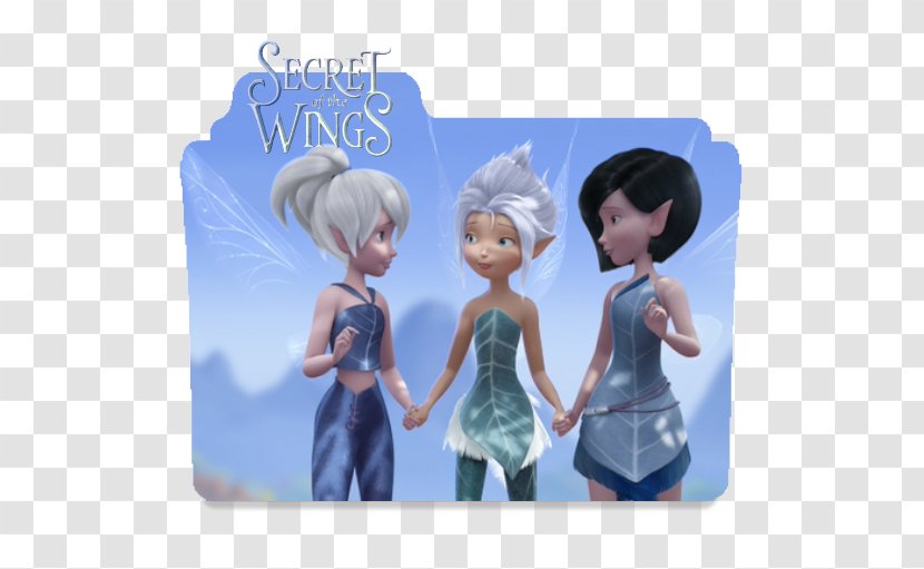 Tinker Bell Disney Fairies Vidia Silvermist Iridessa - Figurine - Youtube Icon Transparent PNG