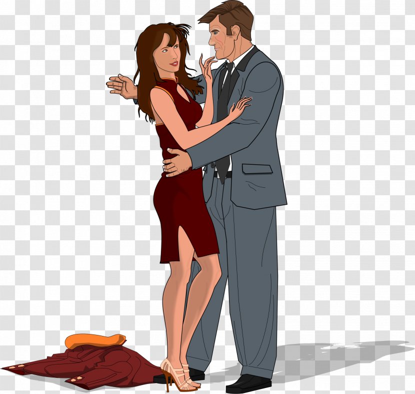 Clip Art Couples Dance - Tree - Couple Transparent PNG