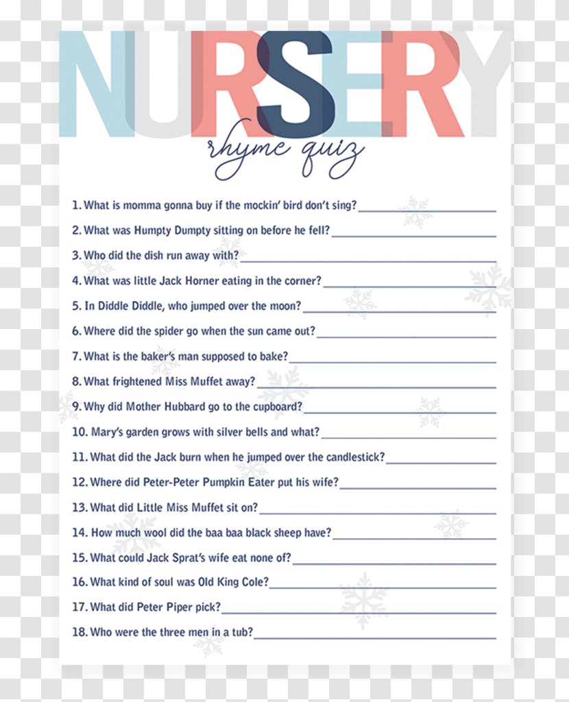 Document Line Physician - Paper - Nursery Rhymes Transparent PNG