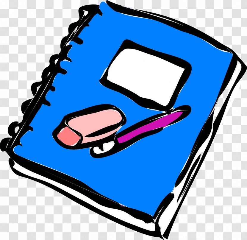 Notebook Writing Clip Art - Book - Exam Transparent PNG