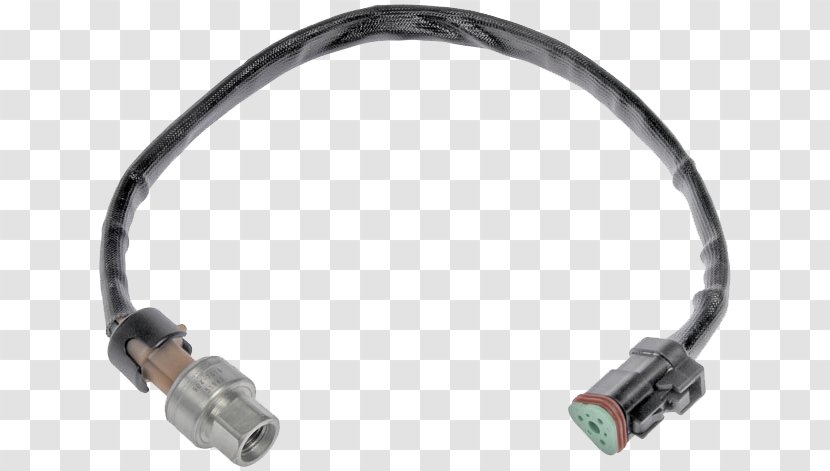 Coaxial Cable Pressure Sensor Oil Sonde De Température - Vehicle - Truck Transparent PNG