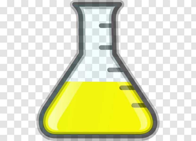 Laboratory Flasks Chemistry Science Erlenmeyer Flask Transparent PNG