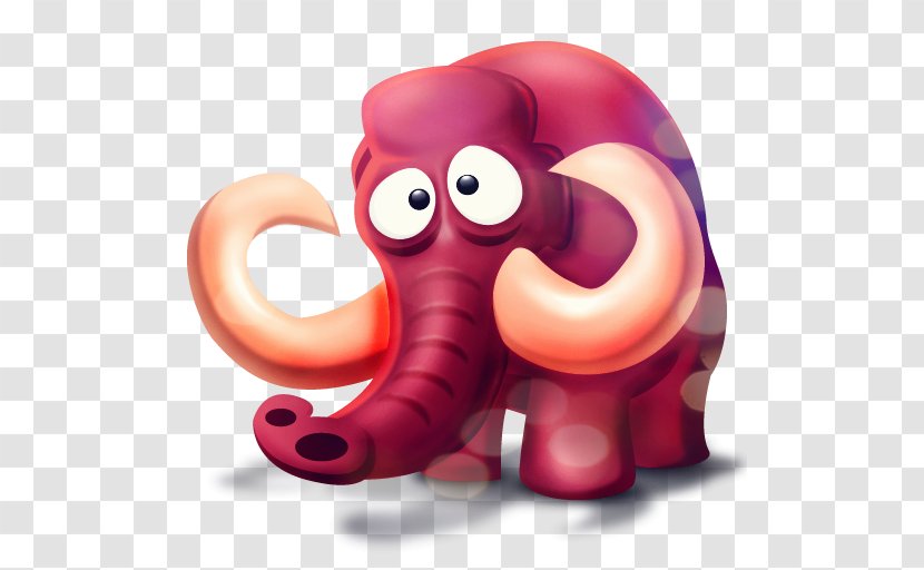 Woolly Mammoth Icon Design Elephant - Emoticon - Painted Transparent PNG