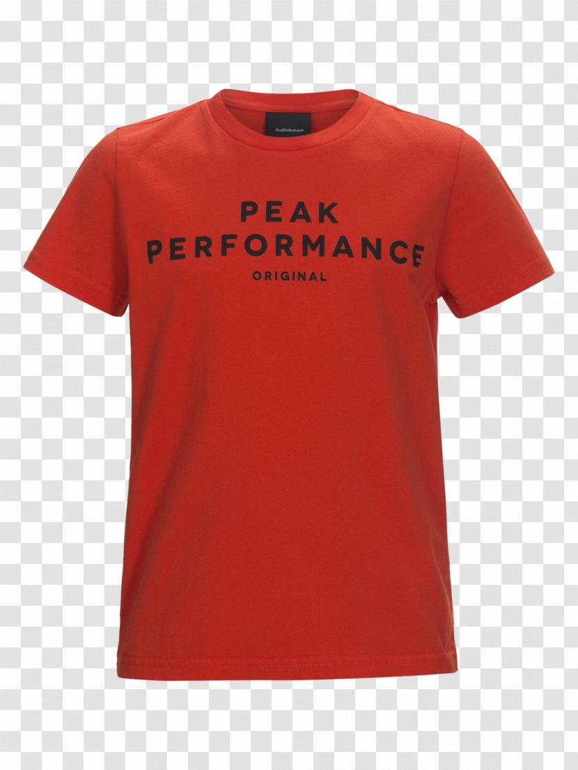 T-shirt Clothing Sleeve Northeastern University - Orange Transparent PNG