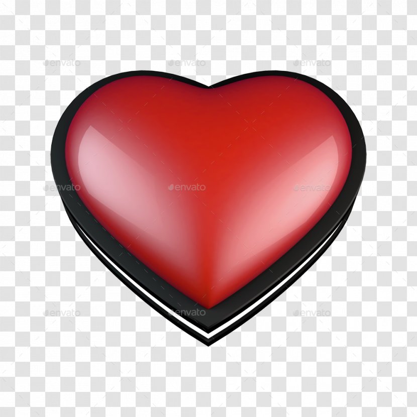 Heart 3D Rendering Computer Graphics - Cartoon - Graffiti Transparent PNG