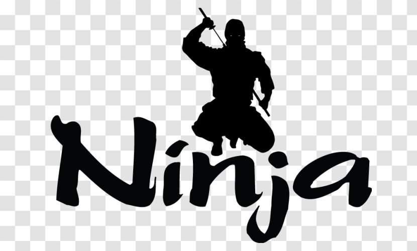 Ninja Silhouette YouTube - Hand Transparent PNG