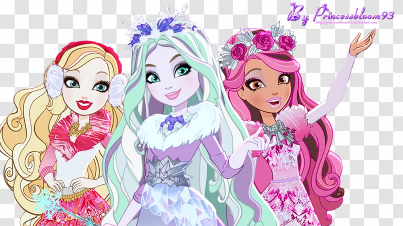 Queen Mattel Ever After High Epic Winter Crystal Doll Briar Beauty Winter: Ice Castle Quest - Silhouette Transparent PNG