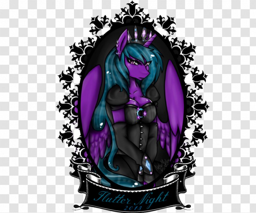 Legendary Creature - Violet - Night Watercolor Transparent PNG