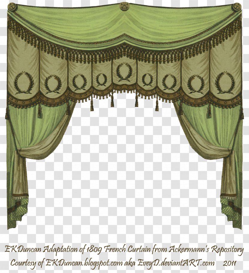 Window Treatment Curtain & Drape Rails Theater Drapes And Stage Curtains Front - Design Transparent PNG