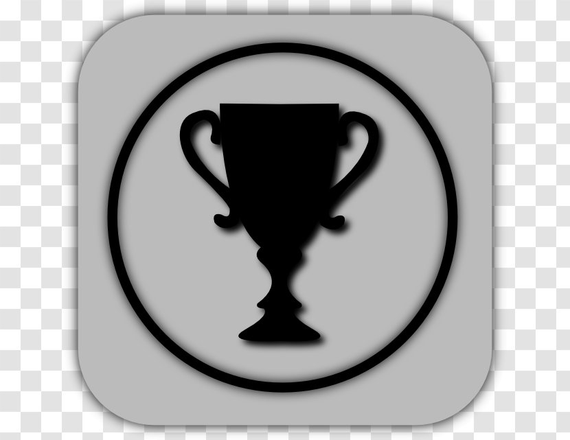 Trophy Cup Mug Silhouette Black - Got Talent Transparent PNG