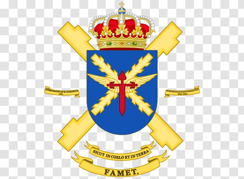 Spanish Army Airmobile Force Regiment Coat Of Arms Spain Legion - Military Transparent PNG
