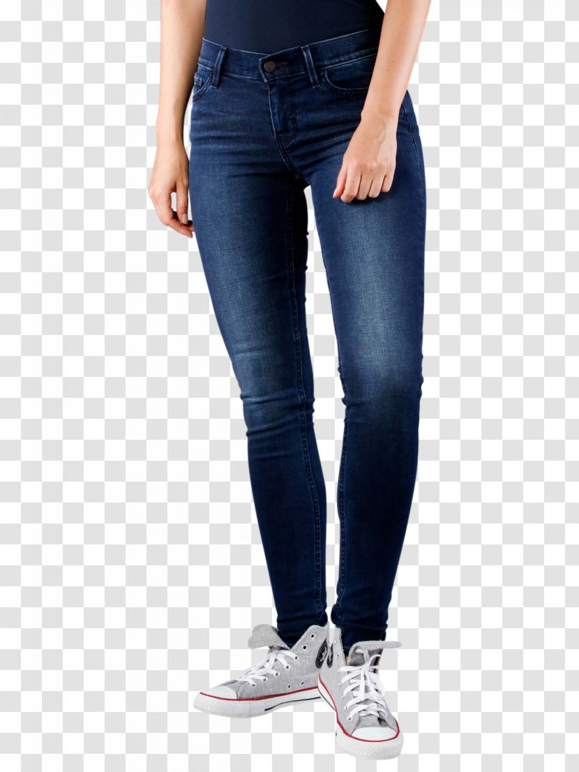 Jeans Denim Levi Strauss & Co. Slim-fit Pants Leggings - Electric Blue Transparent PNG