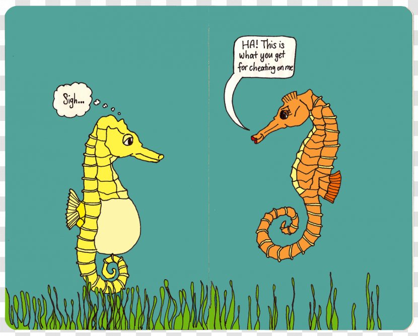 New Holland Seahorse Long-snouted Syngnathiformes Animal Humour - Ducks Geese And Swans Transparent PNG