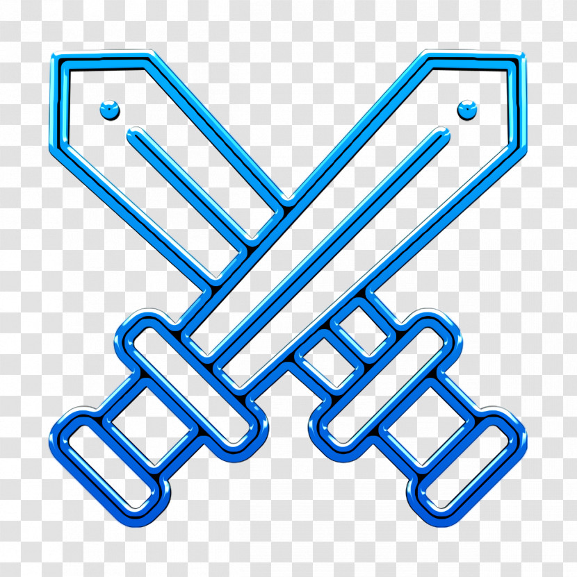 Gaming Icon War Icon Swords Icon Transparent PNG