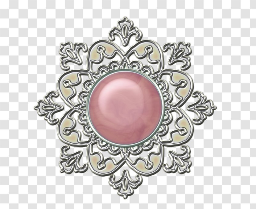 Brooch Jewellery Pearl - World Wide Web - Pink Transparent PNG