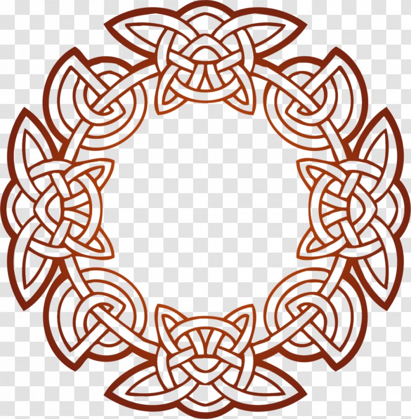 Ornament Celts - Black And White - Celtic Transparent PNG