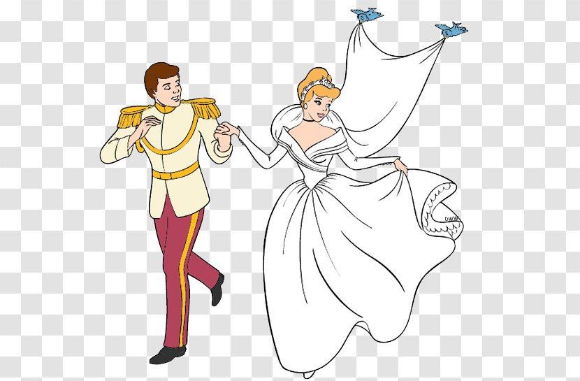 Prince Charming Cinderella Jaq Drawing Clip Art - Tree - Wedding Disney Cliparts Transparent PNG