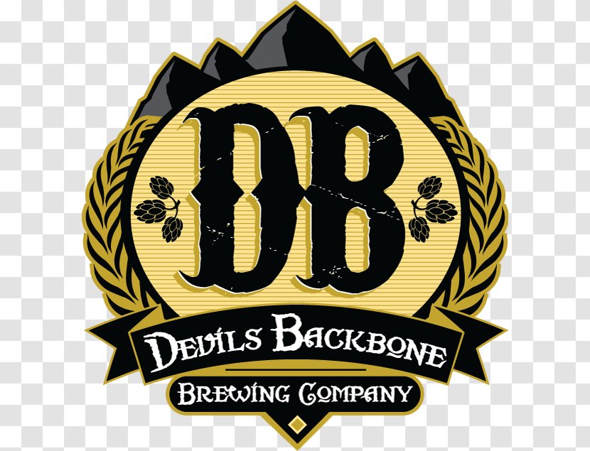Beer Pilsner Lager Devils Backbone Brewing Company Brewery - Text Transparent PNG