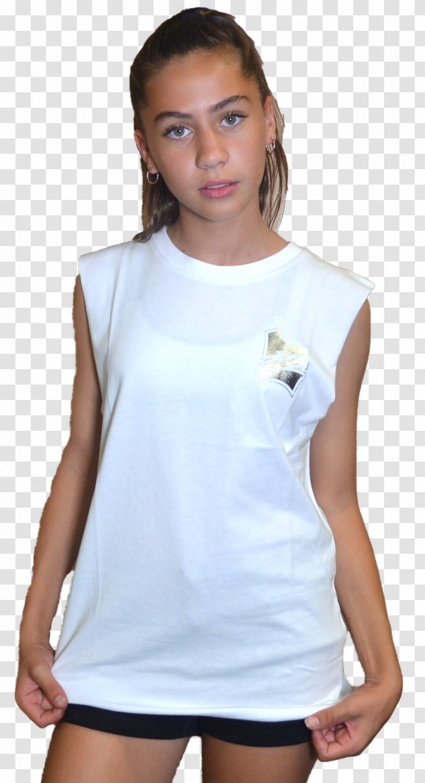 T-shirt Shoulder Sleeve - White Transparent PNG