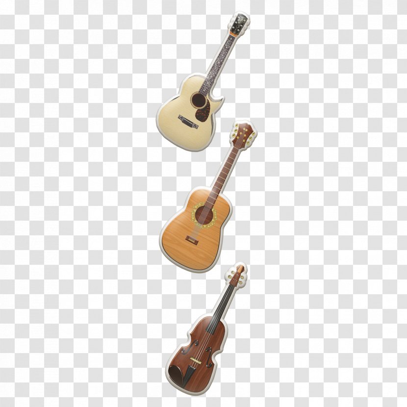 Musical Instrument - Silhouette - Guitar Transparent PNG