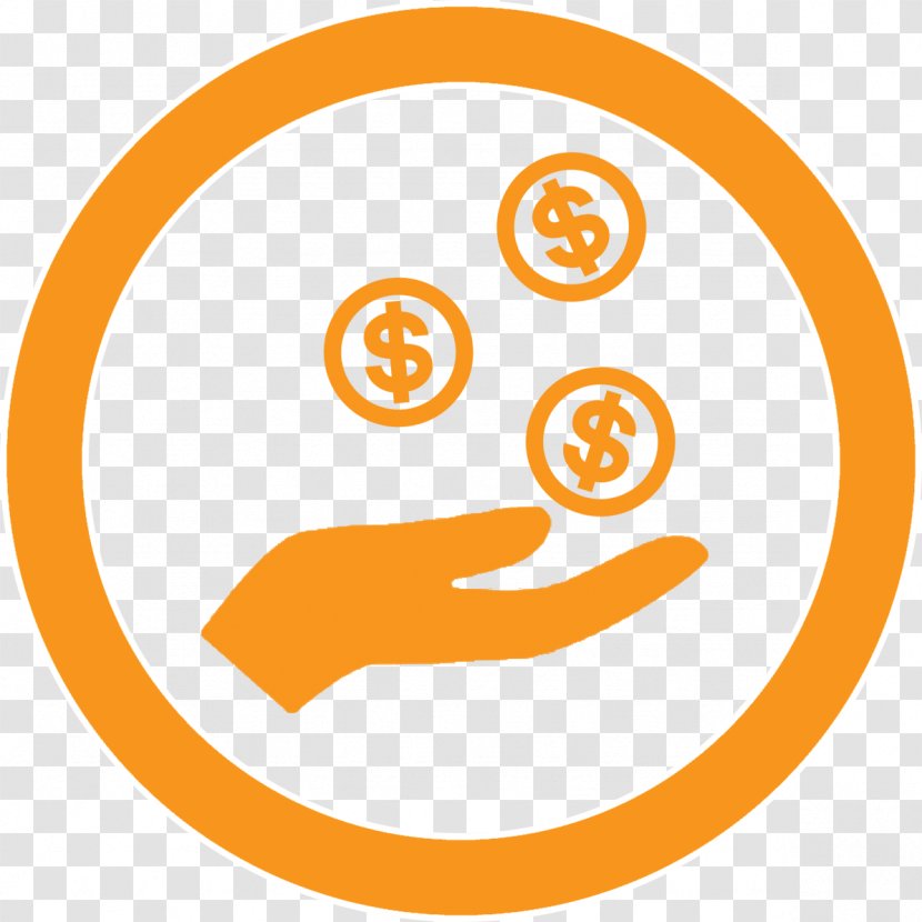 Money Makes The World Go 'Round Copyright Symbol Computer Icons - Orange - Financial Investment Transparent PNG