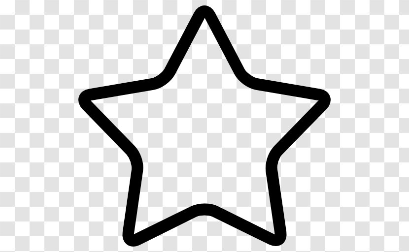 Monochrome Photography - Fivepointed Star Transparent PNG