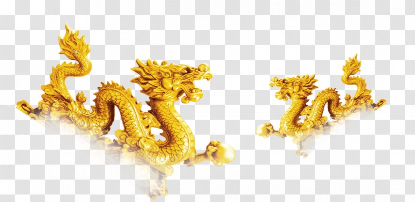 Chinese Dragon - Yellow Transparent PNG