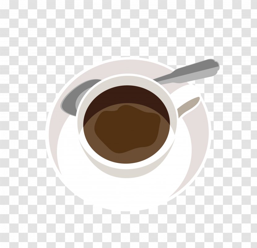 Coffee Cup Ristretto Tea Instant - Creative Drinks Transparent PNG