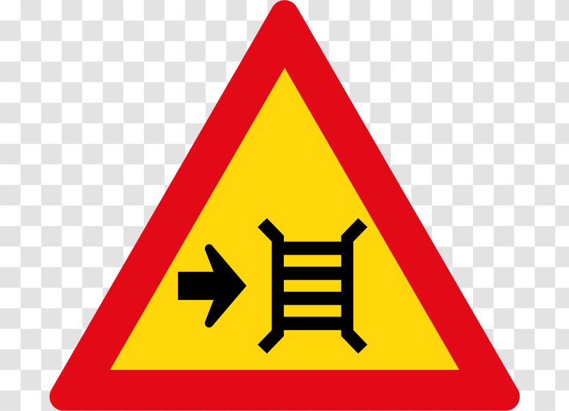 Traffic Sign Warning Road Yield - Community Gate Transparent PNG