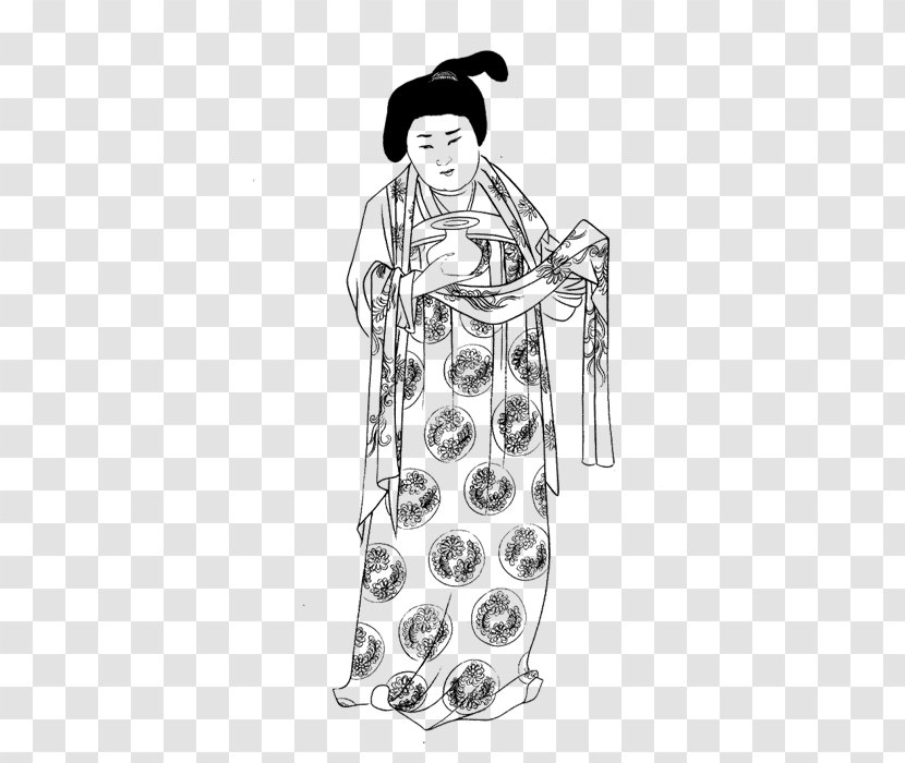 Gongbi Woman - Joint - Women Transparent PNG