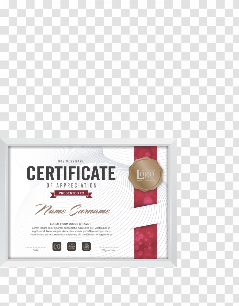 Academic Certificate Template Diploma - Flavor - Design Transparent PNG