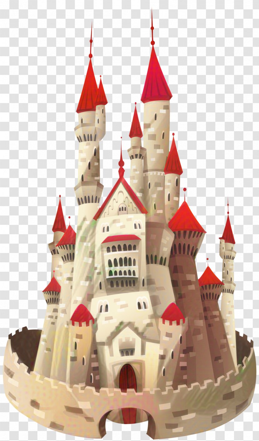 Castle Cartoon - Building - Medieval Architecture Cake Decorating Transparent PNG