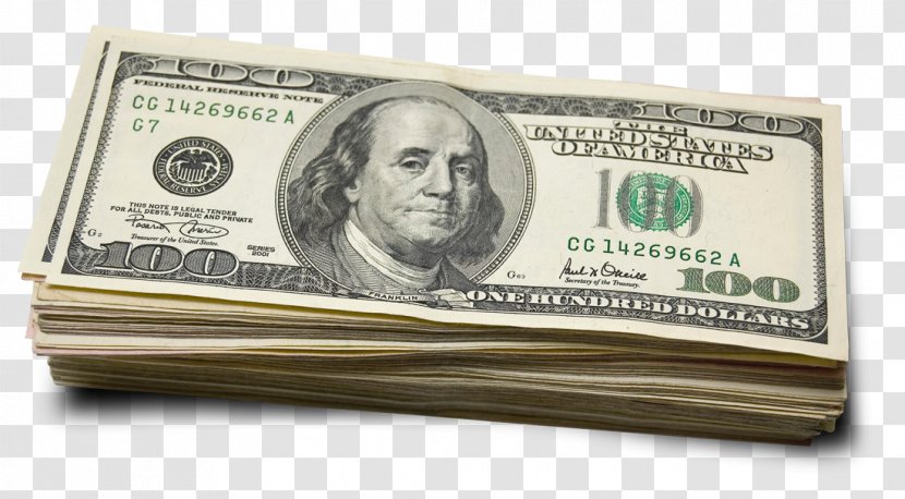 United States One Hundred-dollar Bill Dollar Banknote Money One-dollar - Onedollar - US Hundred Dollars Transparent PNG