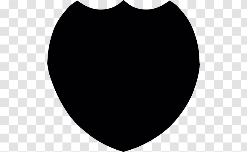 Black Shield - And White - Logo Transparent PNG