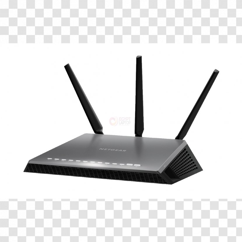 DSL Modem Wireless Router VDSL NETGEAR Nighthawk R7000 - Netgear D7000 Transparent PNG