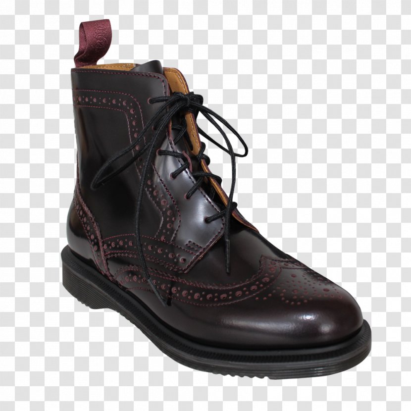 Brogue Shoe Dr. Martens Boot Leather - Walking - Cherry Poster Transparent PNG