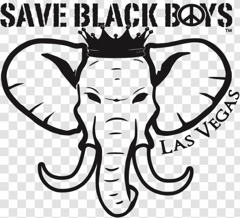 Indian Elephant Save Black Boys African Child Clip Art - Frame - Las Vegas Aces Transparent PNG