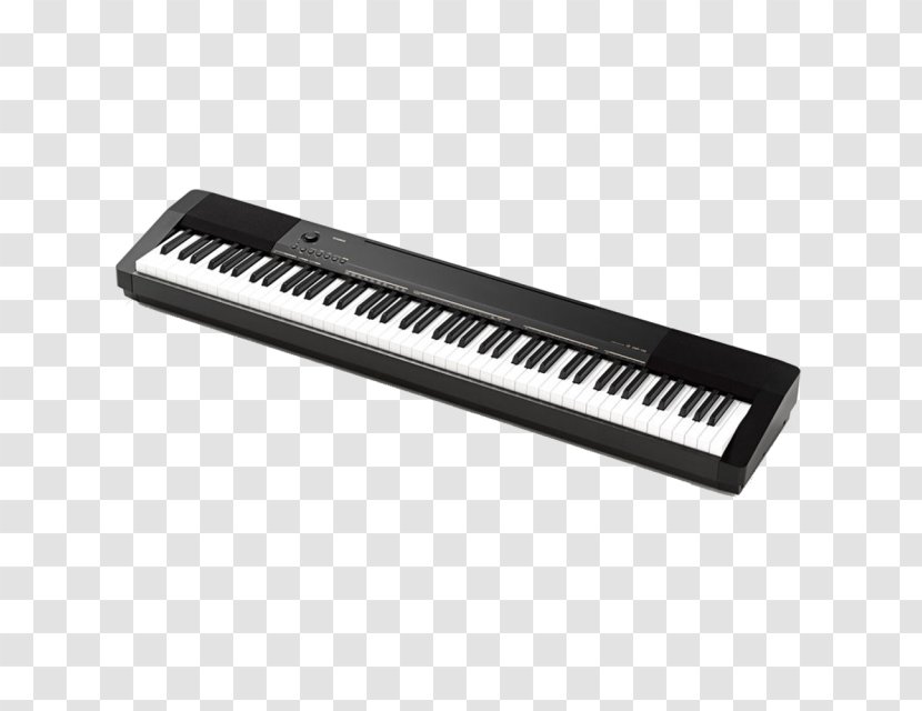 Digital Piano Keyboard Casio Action - Silhouette - Stool Transparent PNG