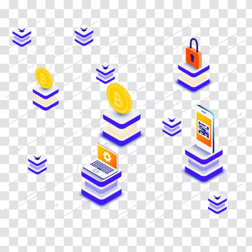 Blockchain Vector Graphics Stock Illustration Photography - Diagram - Bitcoin Transparent PNG