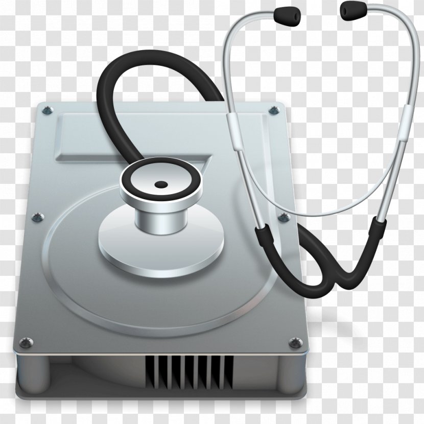 Disk Utility MacOS Storage Hard Drives - Computer Utilities Maintenance Software - Apple Transparent PNG