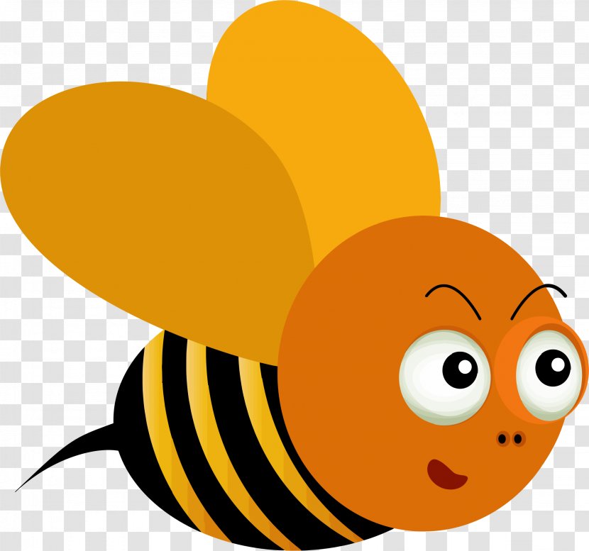 Honey Bee Bumblebee Clip Art - Smile Transparent PNG