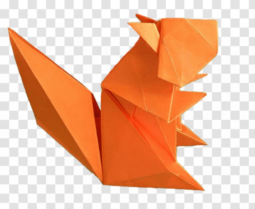 Easy Origami Animals Paper - Squirrel Transparent PNG