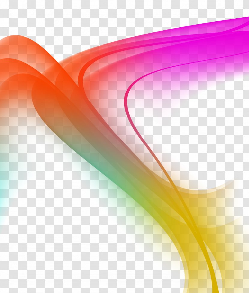 Graphic Design Close-up Wallpaper - Orange - Colorful Stripes Transparent PNG