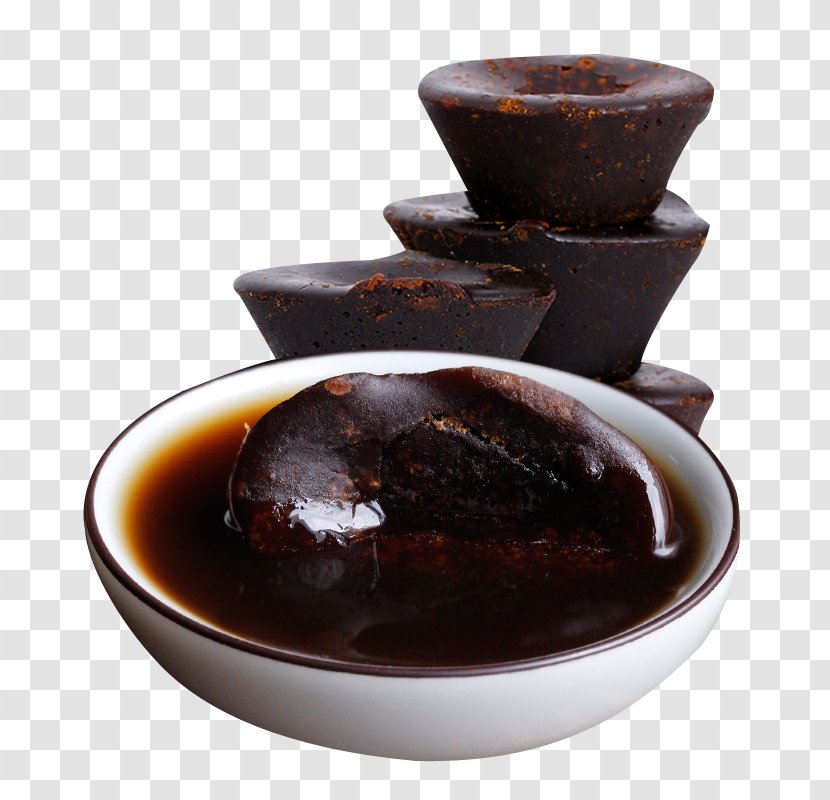 Brown Sugar Huangjiu Saccharum - Ingot Candy Material Transparent PNG