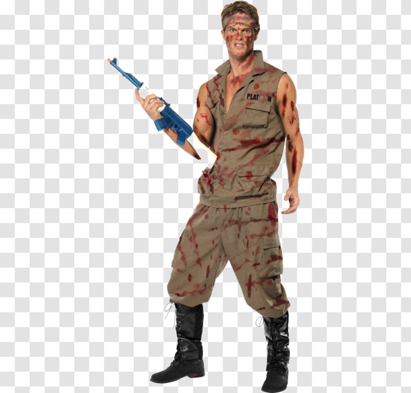 Costume Soldier Sergeant Elias Suit Infantry - Action Figure Transparent PNG