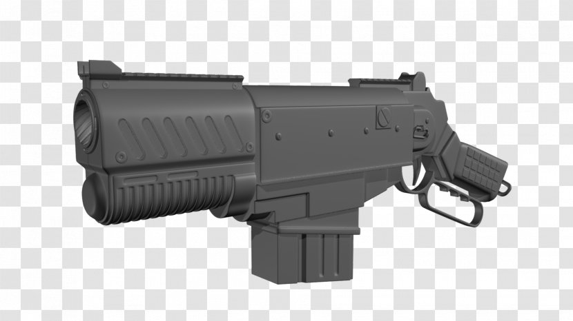 Firearm Weapon Airsoft Guns Air Gun - Watercolor - Grenade Launcher Transparent PNG