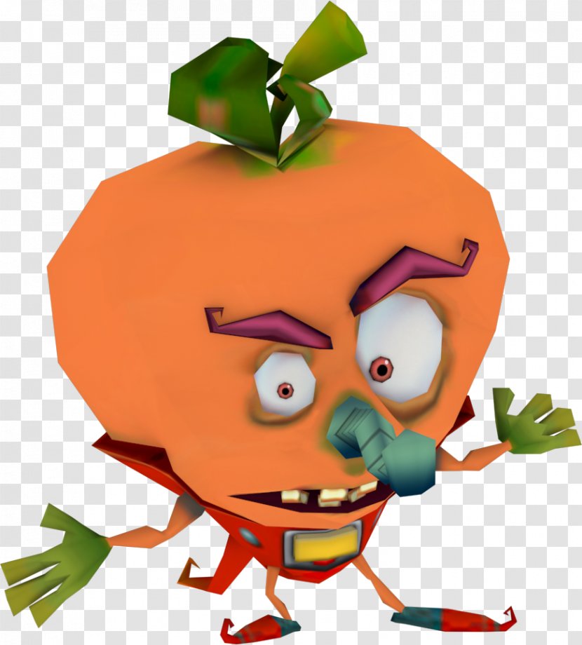 Crash Tag Team Racing Bandicoot: The Wrath Of Cortex Ilhas Wumpa Doctor N. Gin - Antagonist - Pumpkin Transparent PNG
